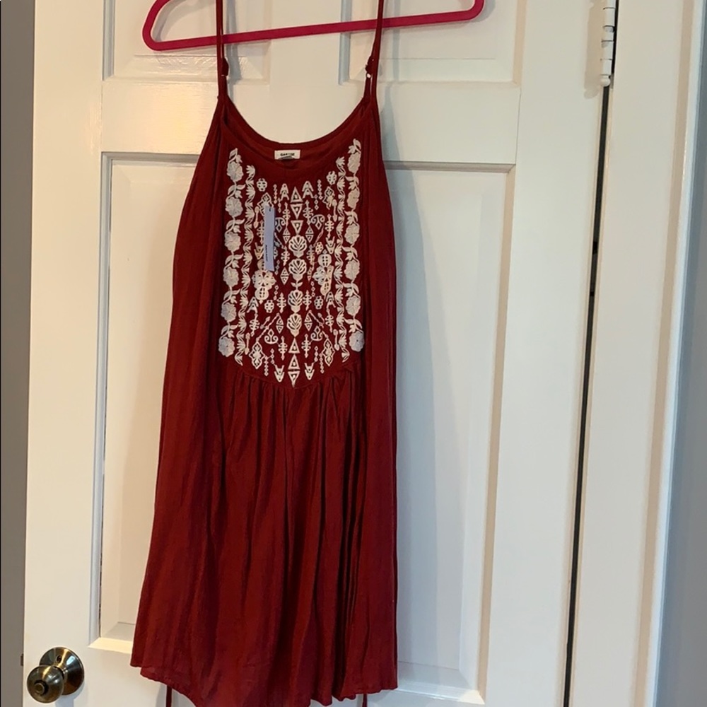 Beautiful embroidered detail dress from Garage